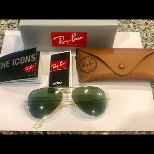 Used Ray-Ban aviators 😎 RB3025 L0205